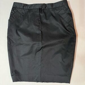 Club Monaco Black Tailored Skirt